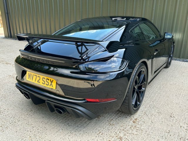 Porsche 718 Cayman 2022 4.0 Cayman Gt4 Pdk 415 Bhp Black #55