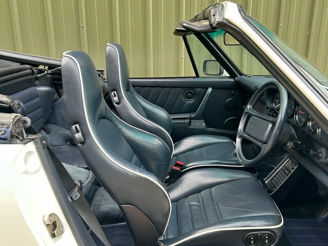 Porsche 911 3.2 Carrera Sport Cabriolet White #2