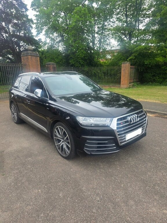 Audi SQ7 2017 4.0 Tdi V8 Suv Tiptronic Quattro E Black