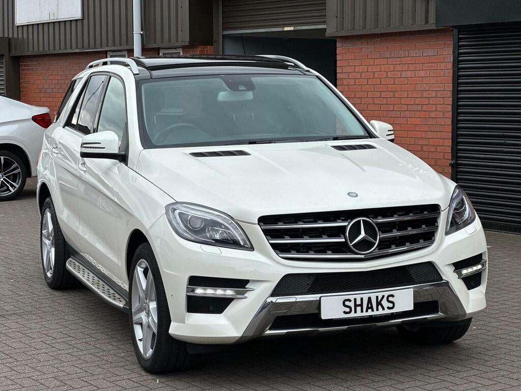 Mercedes-Benz M Class 3.0 Ml350 V6 Bluetec Amg Line G-tronic 4Wd Euro 6 White #4