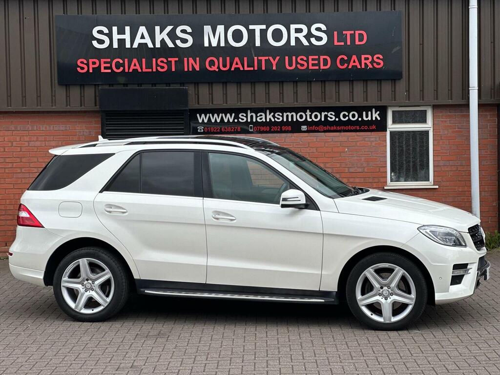 Mercedes-Benz M Class 3.0 Ml350 V6 Bluetec Amg Line G-tronic 4Wd Euro 6 White #2