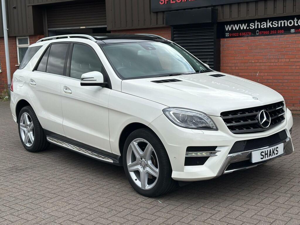 Mercedes-Benz M Class 2.1 Ml250 Bluetec Amg Line Suv G-tronic White #21