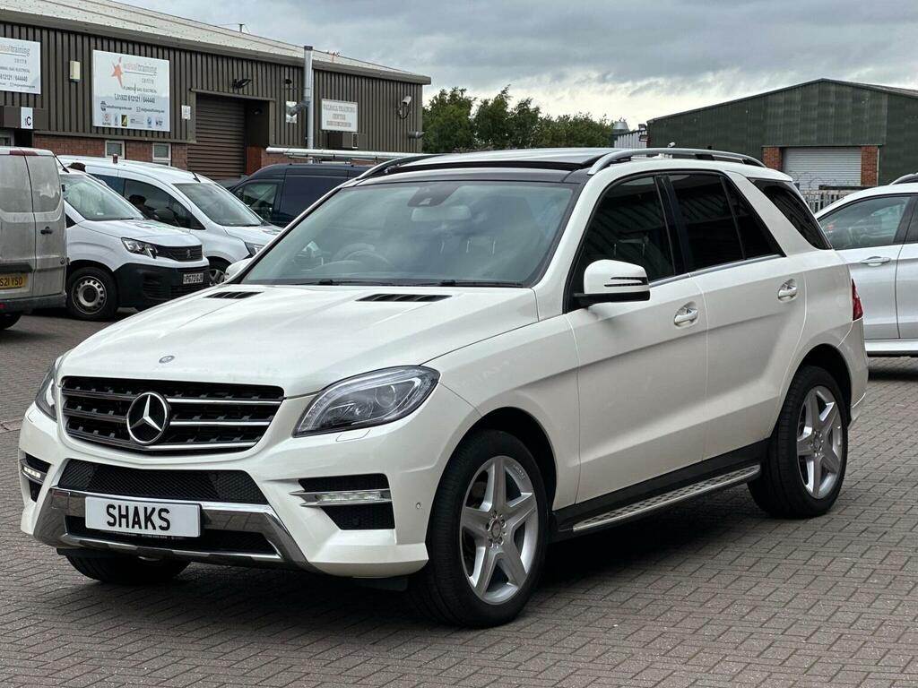 Mercedes-Benz M Class 3.0 Ml350 V6 Bluetec Amg Line G-tronic 4Wd Euro 6 White #6