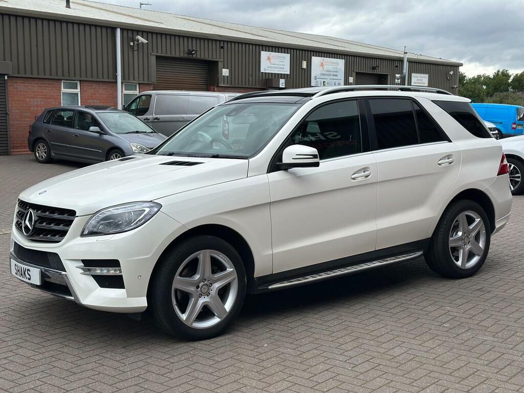Mercedes-Benz M Class 2.1 Ml250 Bluetec Amg Line Suv G-tronic White #7