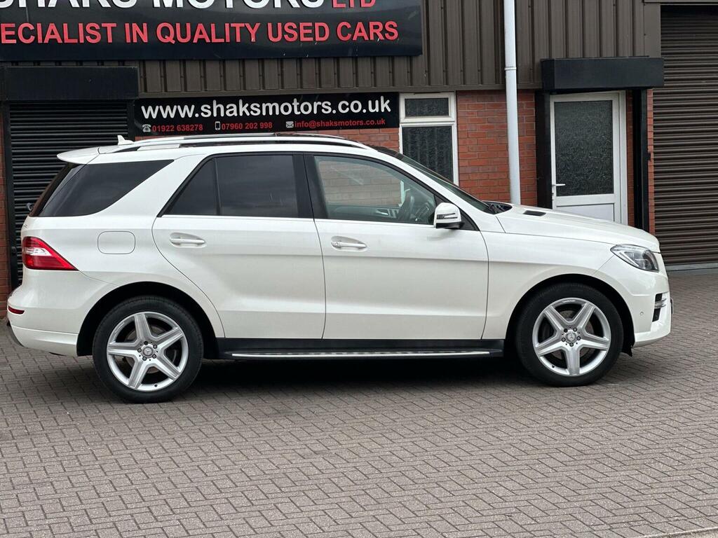 Mercedes-Benz M Class 2.1 Ml250 Bluetec Amg Line Suv G-tronic White #13
