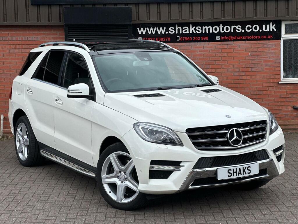 Mercedes-Benz M Class 3.0 Ml350 V6 Bluetec Amg Line G-tronic 4Wd Euro 6 White