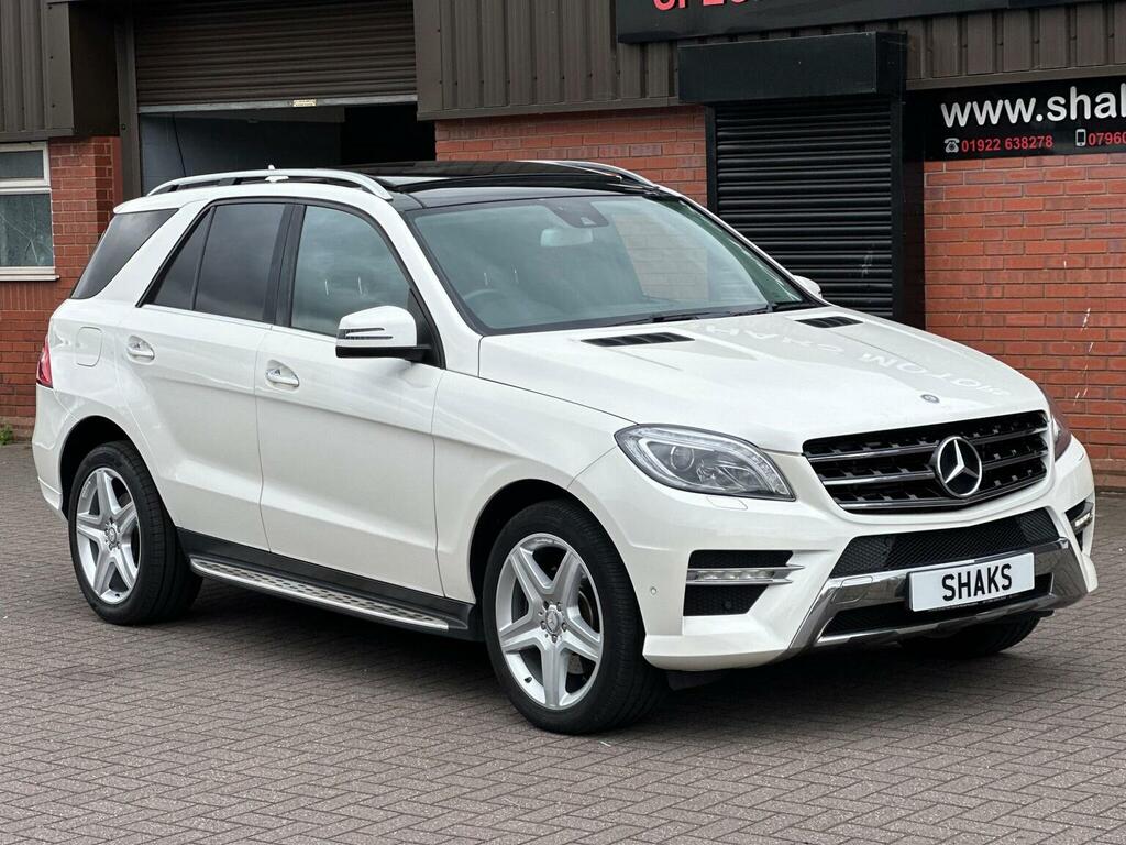 Mercedes-Benz M Class 3.0 Ml350 V6 Bluetec Amg Line G-tronic 4Wd Euro 6 White #3