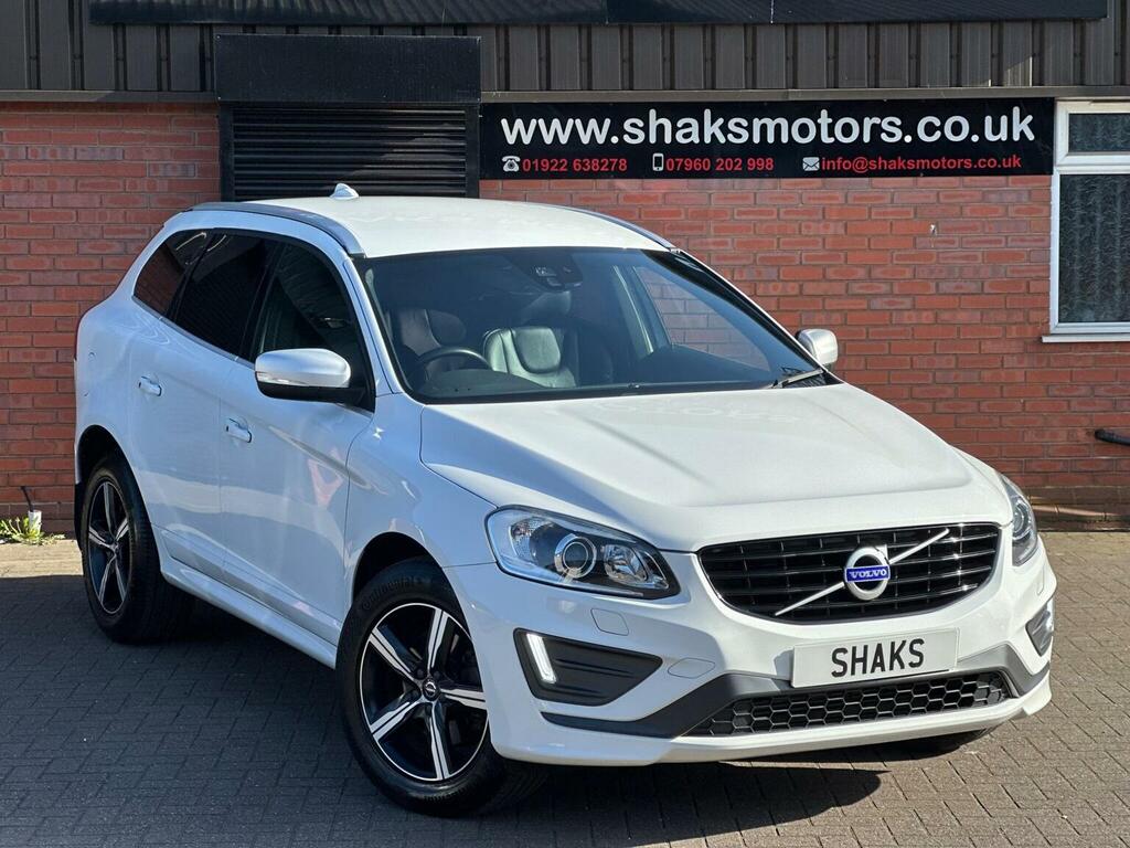 Volvo XC60 2.4 D4 R-design Lux Nav Awd Euro 6 Ss White
