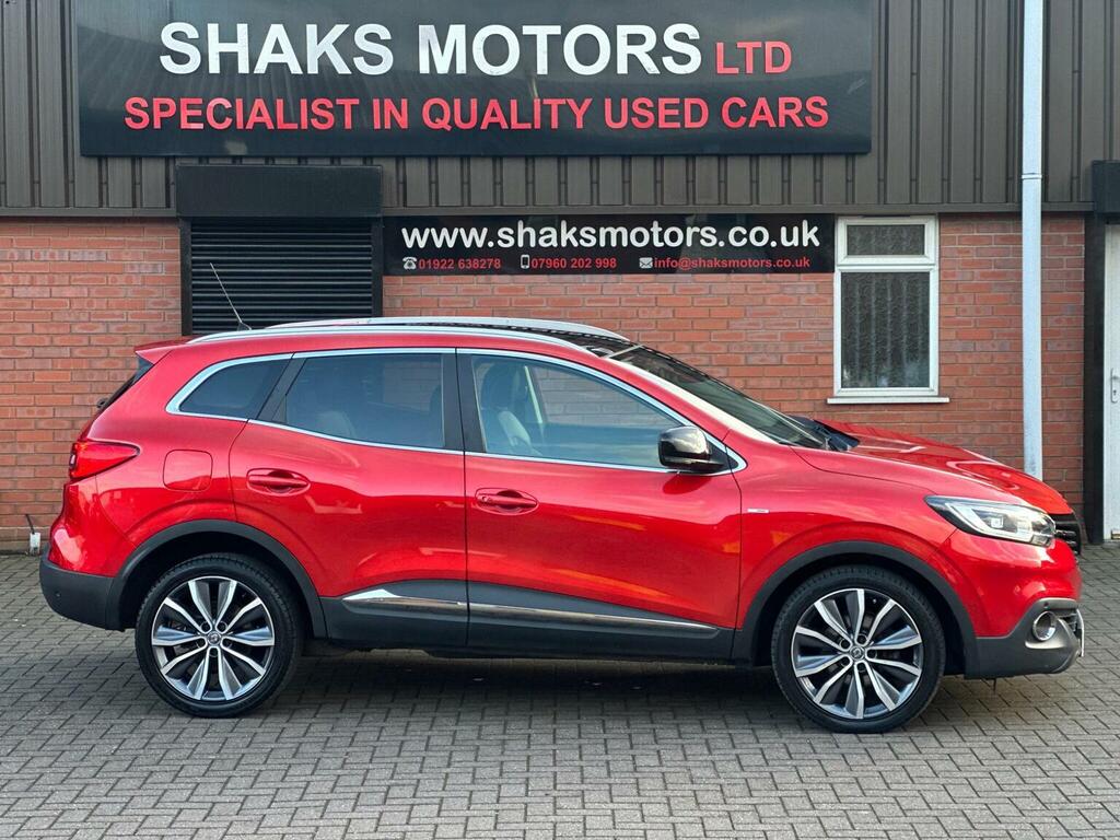 Renault Kadjar 1.6 Dci Signature Nav 4Wd Euro 6 Ss 2016 Red #5