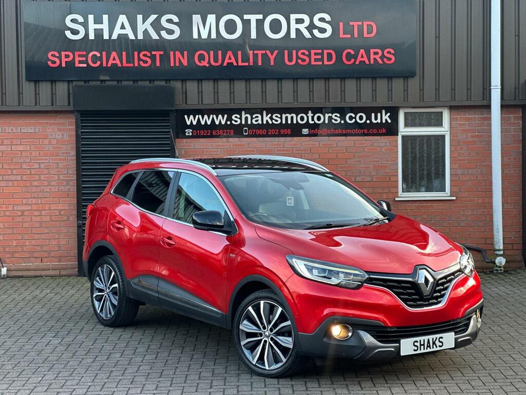 Renault Kadjar 1.6 Dci Signature Nav 4Wd Euro 6 Ss 2016 Red #4
