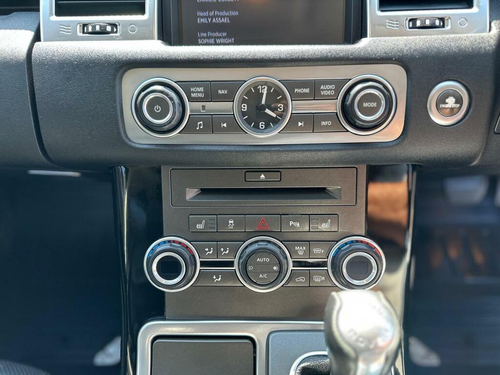 Land Rover Range Rover Sport 3.0 Tdv6 Hse Commandshift Black #45