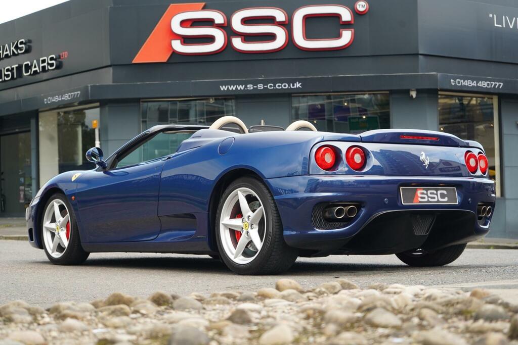 Ferrari 360 3.6 Spider F1 Blue #2