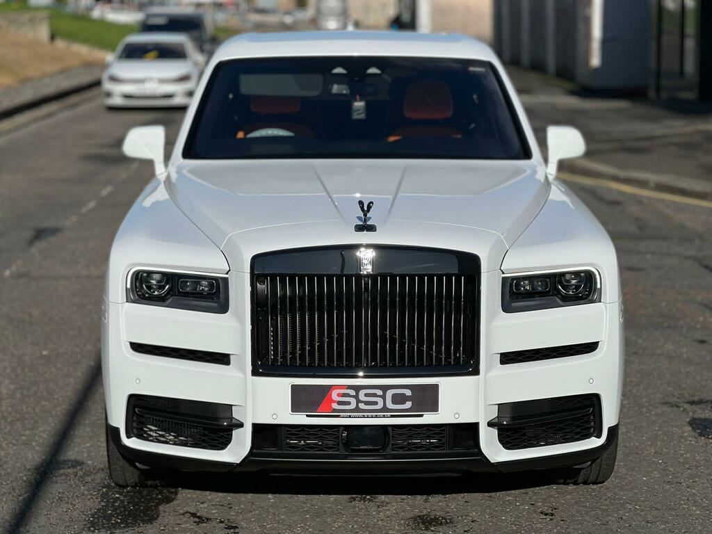 Rolls-Royce Cullinan Black Badge  White #5