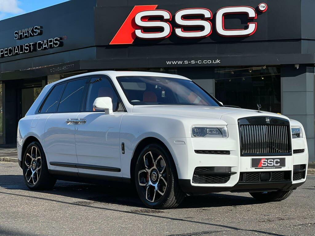 Rolls-Royce Cullinan Black Badge  White #4