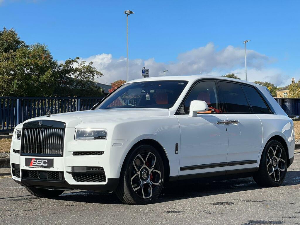 Rolls-Royce Cullinan Black Badge  White #6