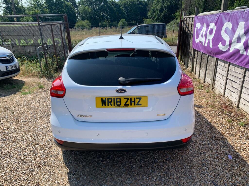 Ford Focus 1.0T Ecoboost Zetec Edition Euro 6 Ss WR18ZHZ White #6