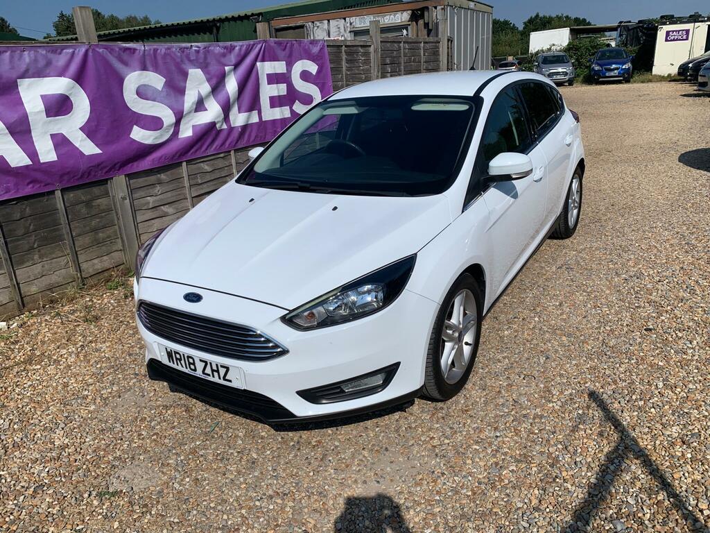 Ford Focus 1.0T Ecoboost Zetec Edition Euro 6 Ss White
