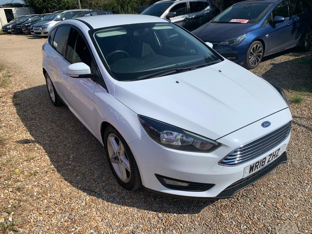 Ford Focus 1.0T Ecoboost Zetec Edition Euro 6 Ss WR18ZHZ White #5