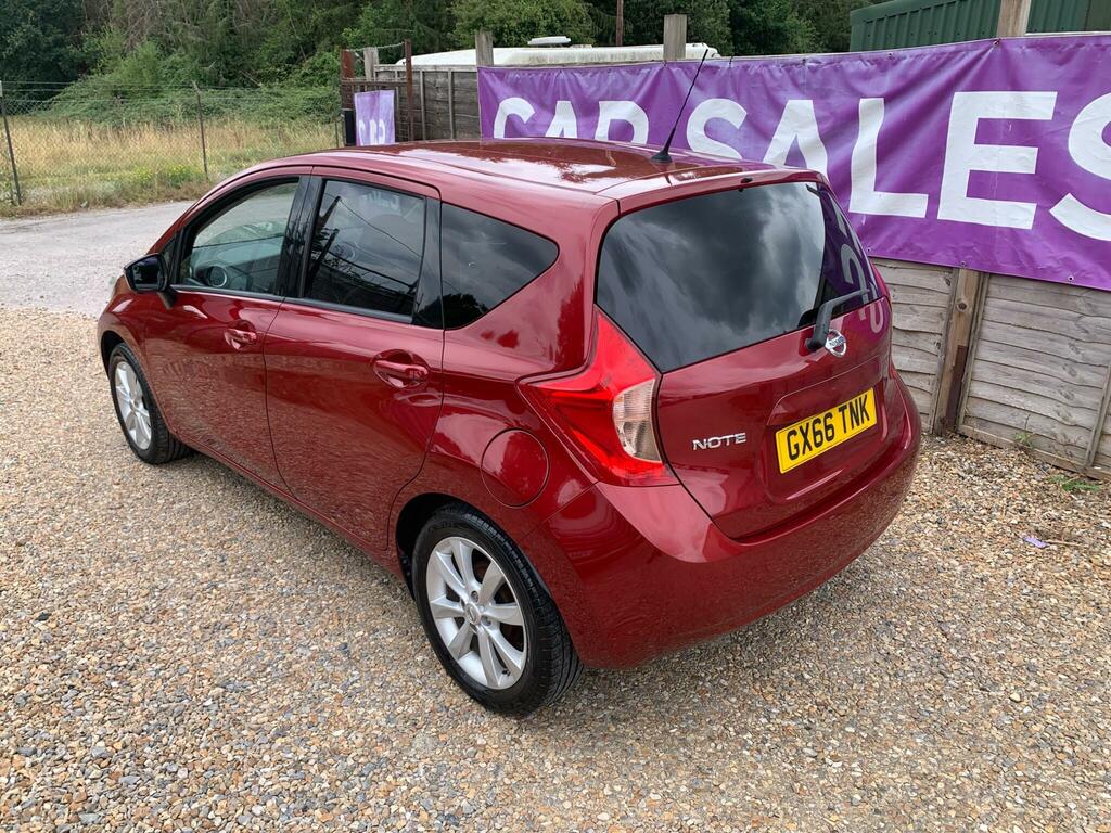 Nissan Note Tekna Red #3