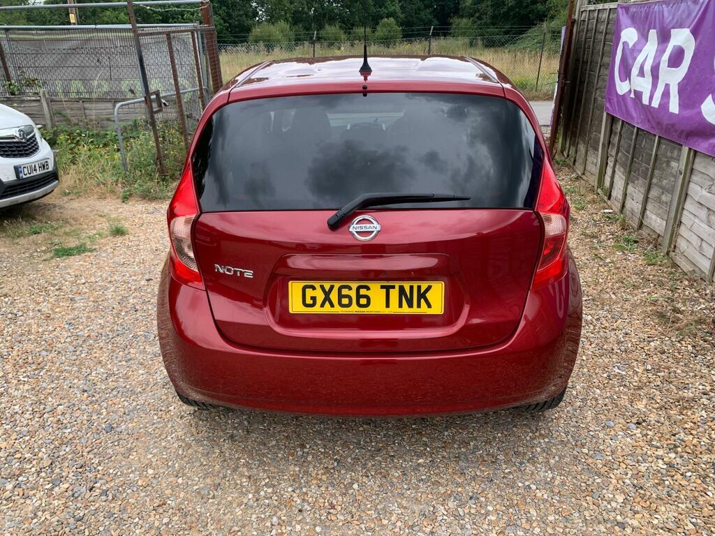 Nissan Note Tekna Red #6