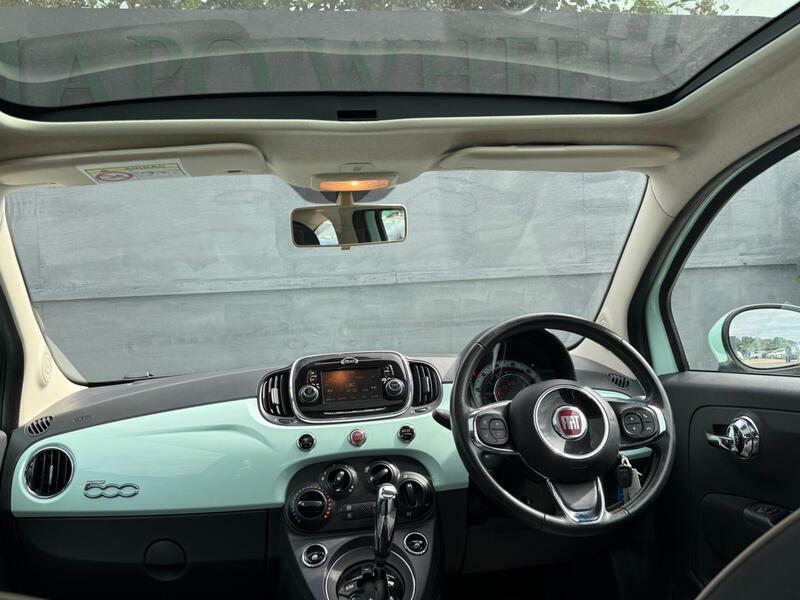 Fiat 500 1.2 Lounge Dualogic Euro 6 S S LC16MKM Green #3