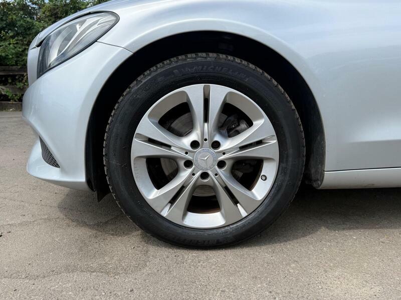 Mercedes-Benz C Class 2.0 C200 Sport 7G-tronic Euro 6 Ss Silver #38
