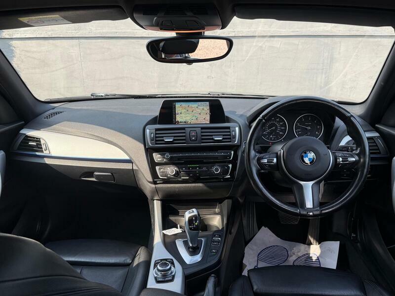 BMW 1 Series 2.0 118D M Sport Hatchback Euro 6 YE65UAJ Black #3