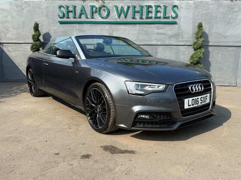 Audi A5 1.8 Tfsi S Line Special Edition Plus Convertible 2 Grey