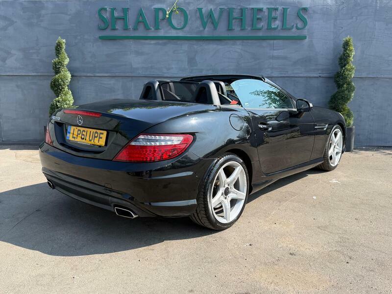 Mercedes-Benz SLK 1.8 Slk200 Blueefficiency Amg Sport Convertible Black #5