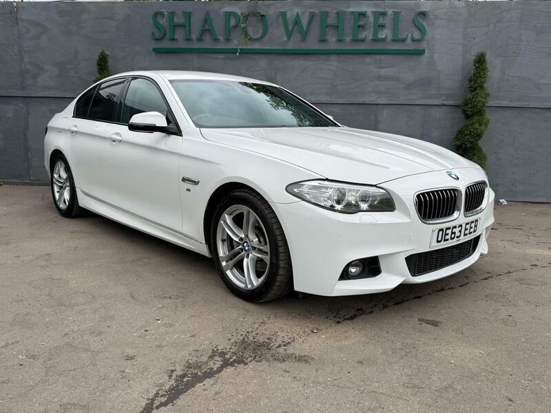 BMW 5 Series 2.0 520D M Sport Saloon Euro 6 S White