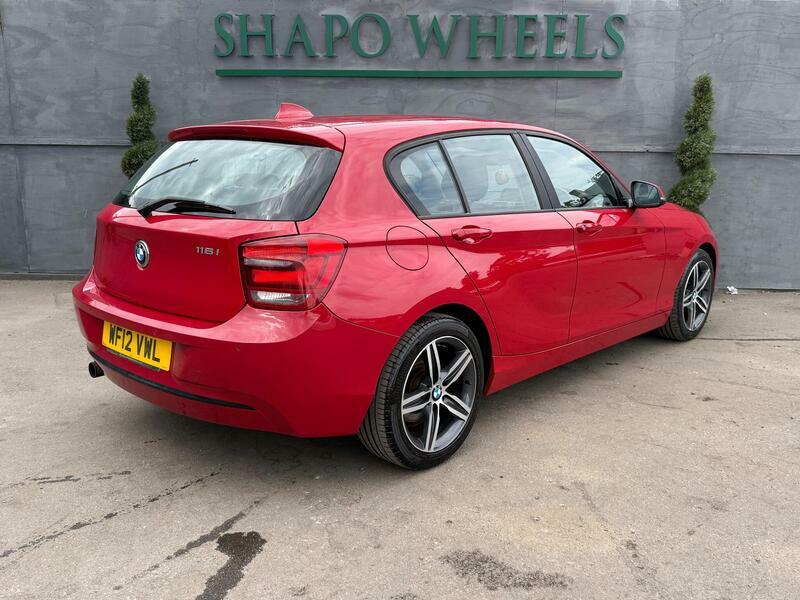 BMW 1 Series 1.6 116I Sport Hatchback Euro 5 S Red #5