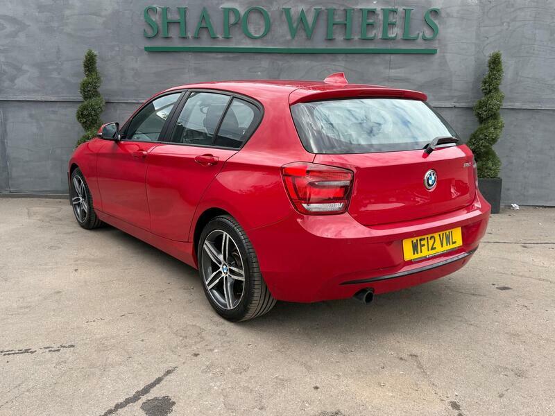 BMW 1 Series 1.6 116I Sport Hatchback Euro 5 S Red #2