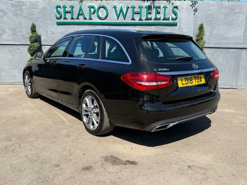 Mercedes-Benz C Class 2.0 C350e 6.4Kwh Sport Estate Plug-in H Black #2