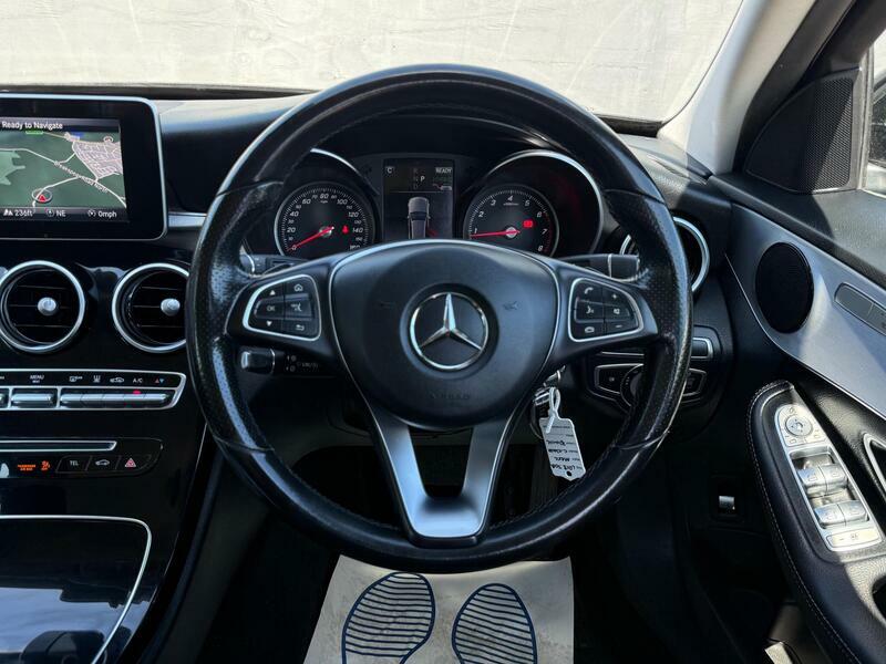 Mercedes-Benz C Class C250d Amg Line White #45