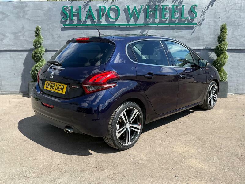 Peugeot 208 1.2 Puretech Gpf Gt Line Hatchback Manu Blue #5