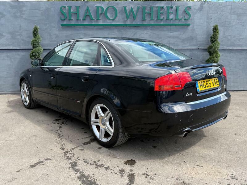 Audi A4 1.8T S Line Saloon Quattro 221 Black #2