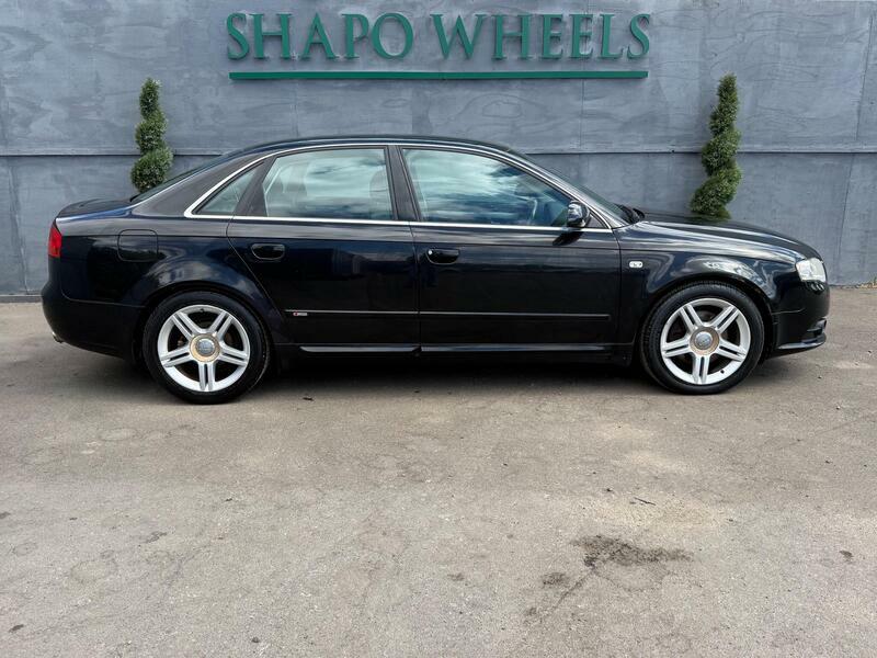 Audi A4 1.8T S Line Saloon Quattro 221 Black #5