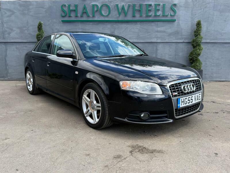Audi A4 1.8T S Line Saloon Quattro 221 Black