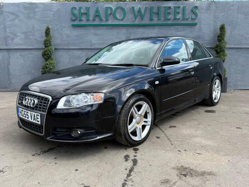 Audi A4 1.8T S Line Saloon Quattro 221 Black #4