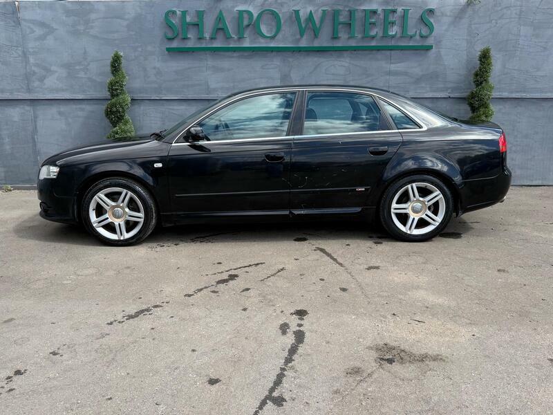Audi A4 1.8T S Line Saloon Quattro 221 Black #6