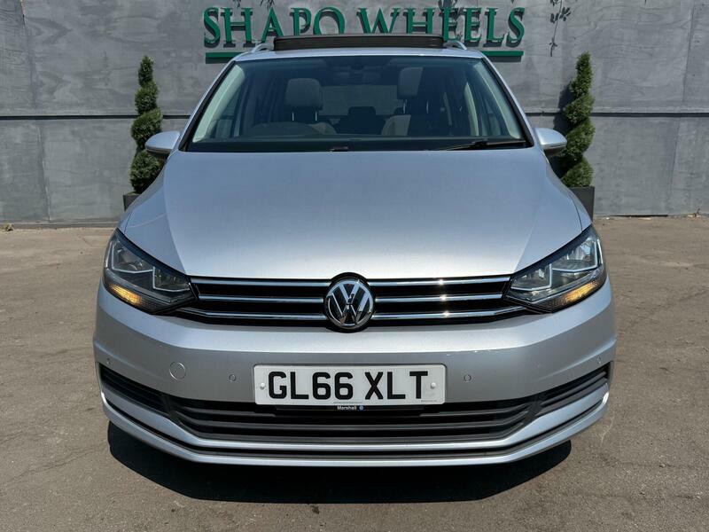 Volkswagen Touran Mpv Blue #8