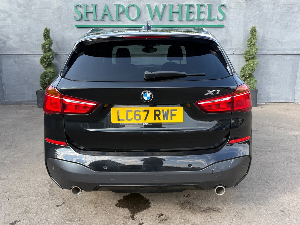 BMW X1 Xdrive18d M Sport White #9