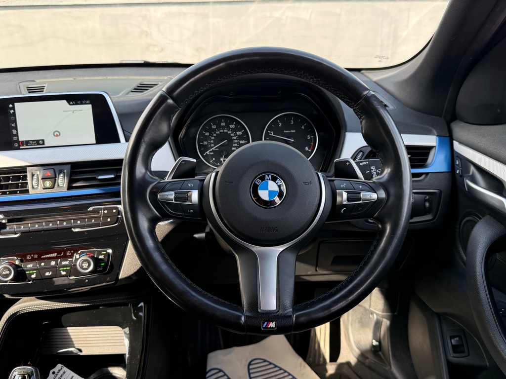 BMW X1 Xdrive18d M Sport White #42