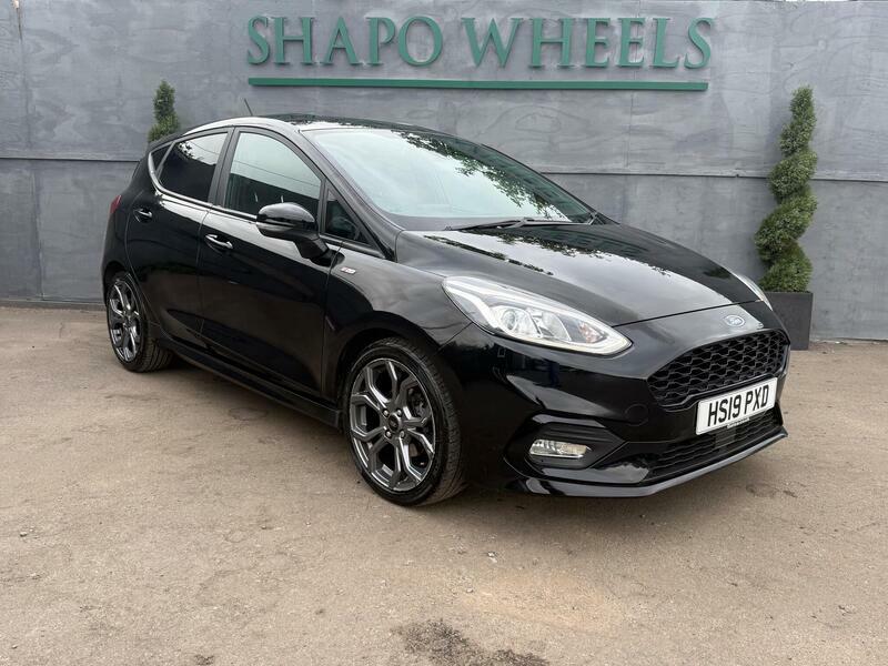 Ford Fiesta 1.0T Ecoboost Gpf St-line Hatchback Aut Black