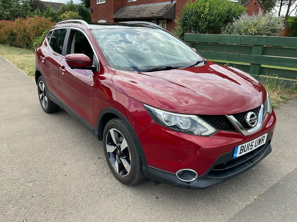 Nissan Qashqai 1.5 Dci N-tec Suv 2Wd Euro 6 S Red