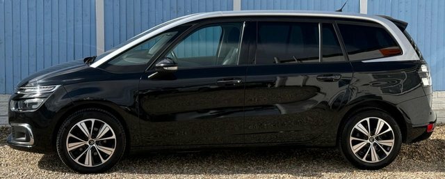 Citroen Grand C4 Picasso 2016 1.6 Bluehdi Flair Mpv Euro DK66RYD Black #4