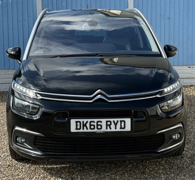 Citroen Grand C4 Picasso 2016 1.6 Bluehdi Flair Mpv Euro DK66RYD Black #2