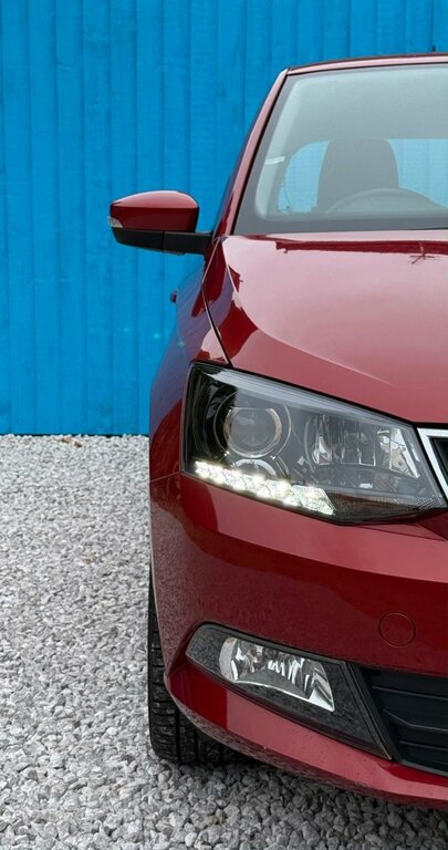 Skoda Fabia 2016 1.2 Tsi Se L Hatchback Dsg Euro 6 DA16OPW Red #3