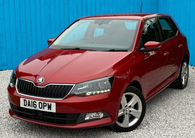 Skoda Fabia 2016 1.2 Tsi Se L Hatchback Dsg Euro 6 DA16OPW Red