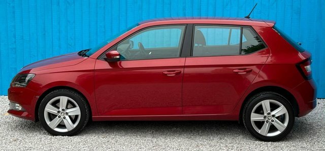 Skoda Fabia 2016 1.2 Tsi Se L Hatchback Dsg Euro 6 DA16OPW Red #4
